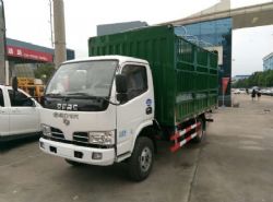 东风多利卡蓝牌4.1米仓栅式运输车（国五）图片