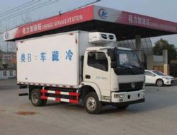 东风天然气4.1米冷藏车（国五）图片